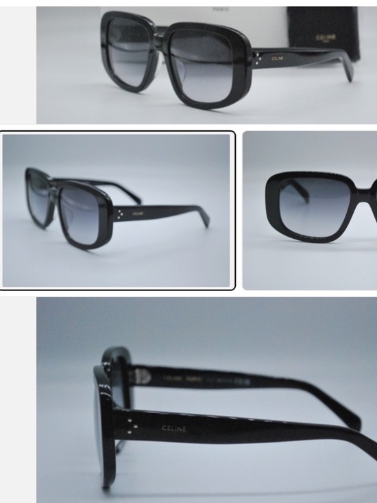 CL40299U 01B CELINE SUNGLASSES BLACK GRAY WOMEN EYEWEAR main image 8